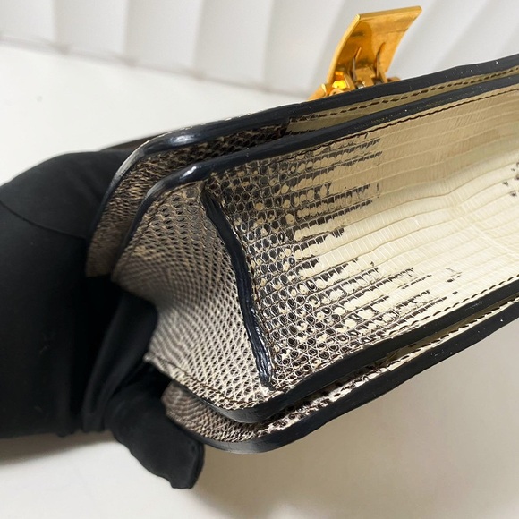 CELINE Classic Box Small Bag Himalayan Lizard Skin - Picture 10 of 11